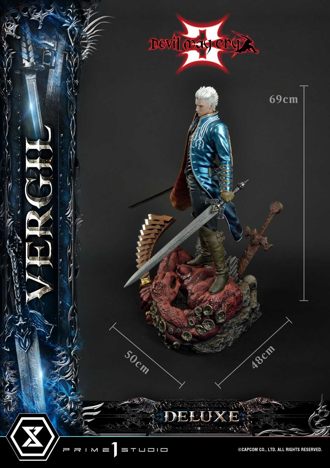 เปิดจอง : Vergil: Devil May Cry 3 1/4 Scale (Deluxe Bonus)