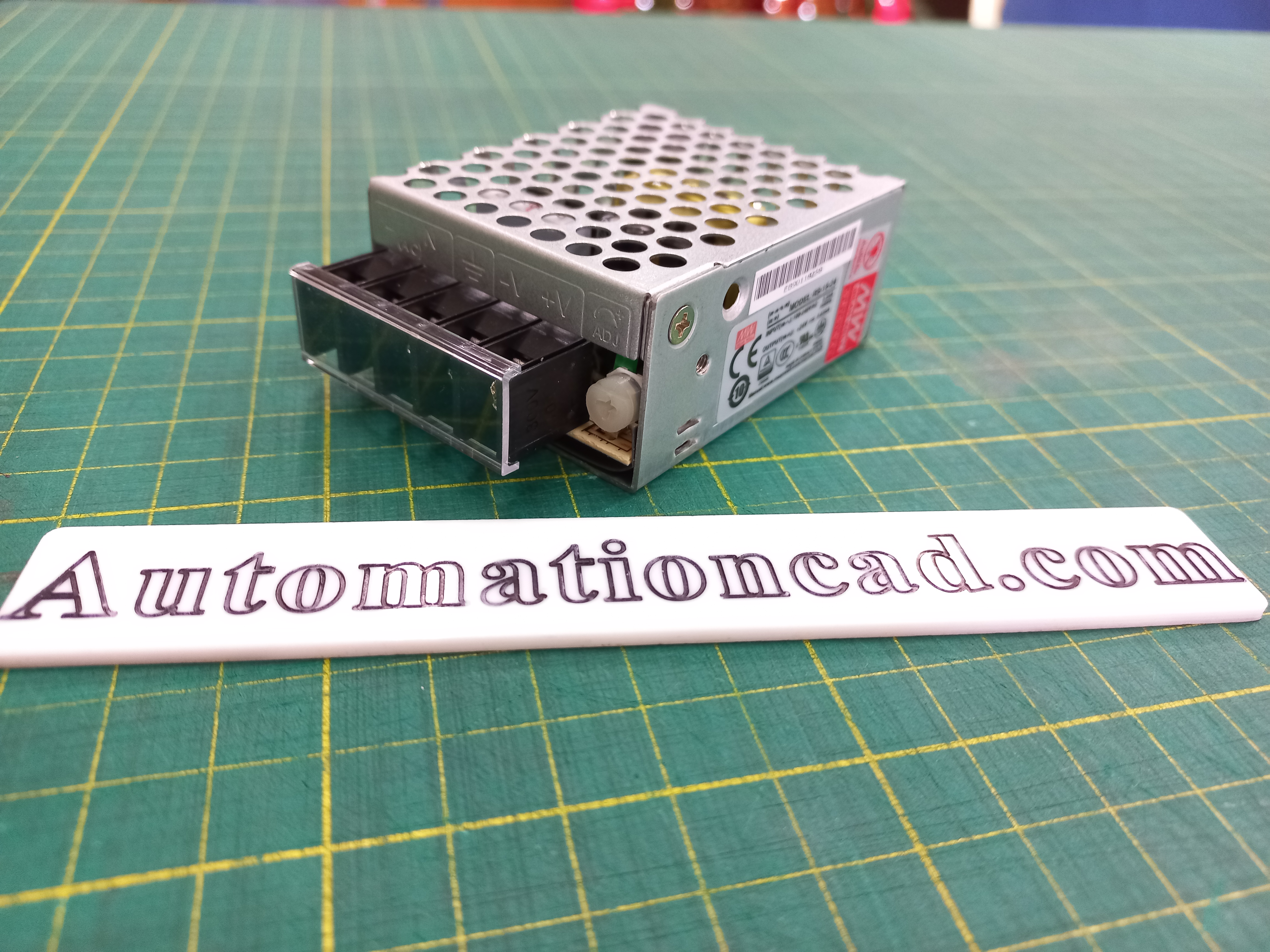 POWER SUPPLY 24VDC 15W MEANWELL พาวเวอร์ซัพพลาย 0.6A 24VDC