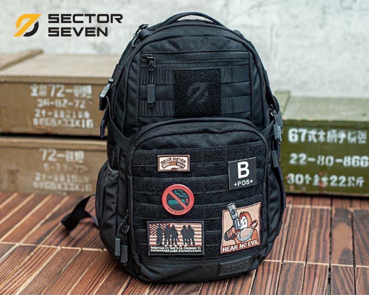 (clapping hands)สินค้าเข้ามาแล้วค่ะ (fire)เป้ Sector seven ( Sector Seven Tactical Backpack ) ⚓️ ผลิตจากผ้า Nylon 1000D ⚓️ ออกแบบภายใน แบ่งช่องใส่ของได้เป็นระเบียบ ⚓️ ด้านหน้าและด้านข้างมี Molle webbing สำหรับติดอุปกรณ์ต่างๆ ⚓️