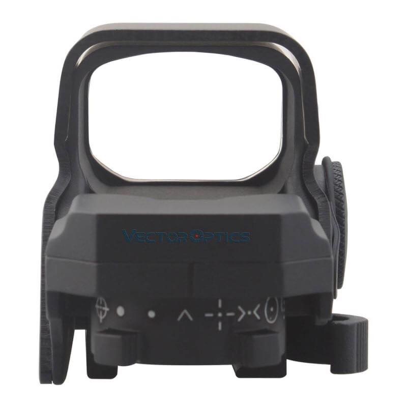 Vector Optics Omega 8 Reticle Red Dot มุมมองในการกวาดสายตาที่กว้าง มีเป้าให้ปรับเปลี่ยนได้ถึง8แบบ ใช้ถ่านCR2032 จำนวน1ก้อน มาพร้อมกับชุดชาตพลังงานแสงอาทิตย์ รองรับ .223 5.56 .308 7.62 .22 ลูกซองขนาดลำกล้อง20ga และ 12ga ราคาพิเศษ