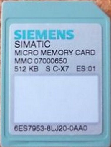 Micro memory 512Kb 6ES7 953-8LJ30-0AA0 PLC SIEMENS S7-300