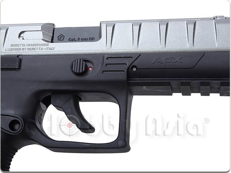 New.Umarex BERETTA APX CO2 6mm Airsoft Pistol (GK099, Metal Gray) ราคาพิเศษ