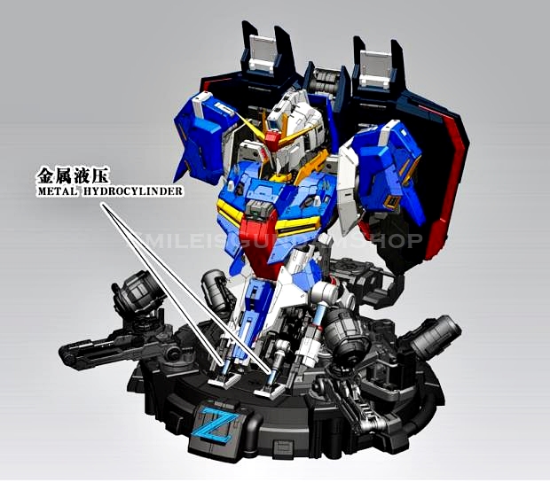 [PO]1/35 Zeta Head+LED+ฐาน[งานจีนYihui]