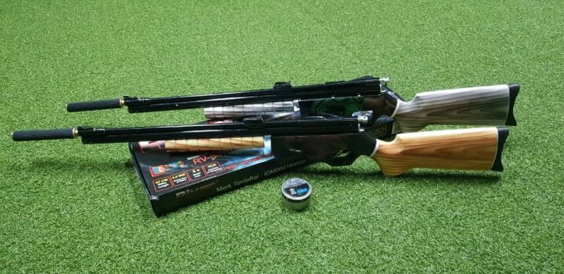 อัดลมSharpRiverหม้อลมโต .22cal. Slide Pump Air Rifle เบอร์2 ✔Made in Indo ✔แรง 600Fps. ✔Body Wood ไม้ ✔Slide Pump 3-5 ครั้ง ✔ป้อนกระสุนทีละนัดยิง ✔ลำกล้อง Barrel 67cm ✔มาพร้อมศูนย์หน้า-หลัง เหล็ก ✔หว