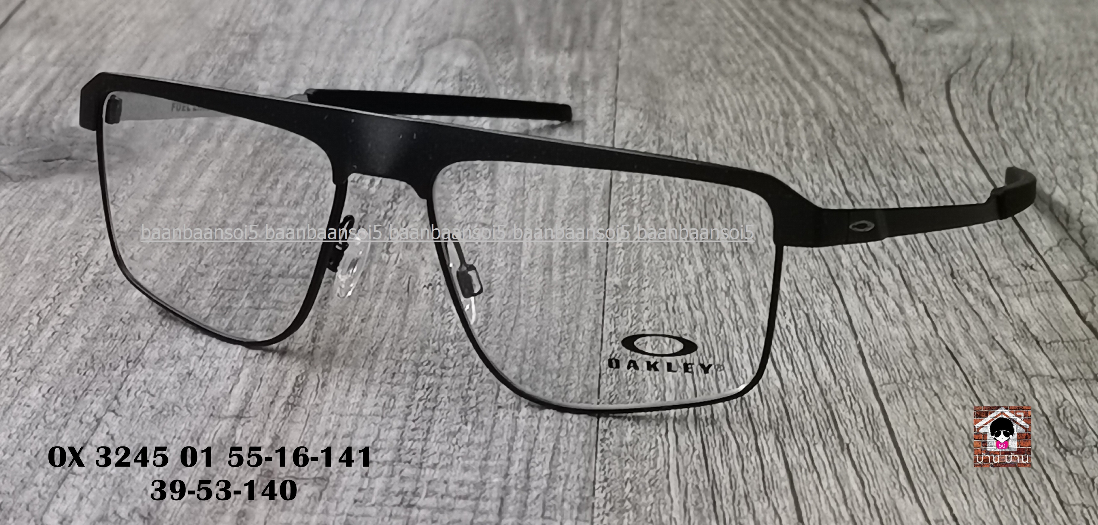 OAKLEY OX3245 01 โปรโมชั่น กรอบแว่นตาพร้อมเลนส์ HOYA ราคา 4,300 บ