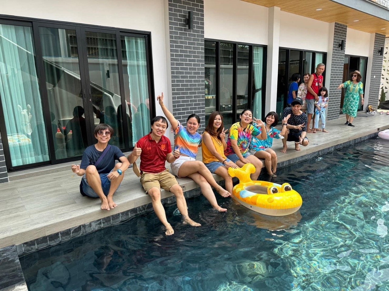 HR15081 บ้านพักตากอากาศชะอำ The Le Mona Near Beach Pool Viila Cha Am