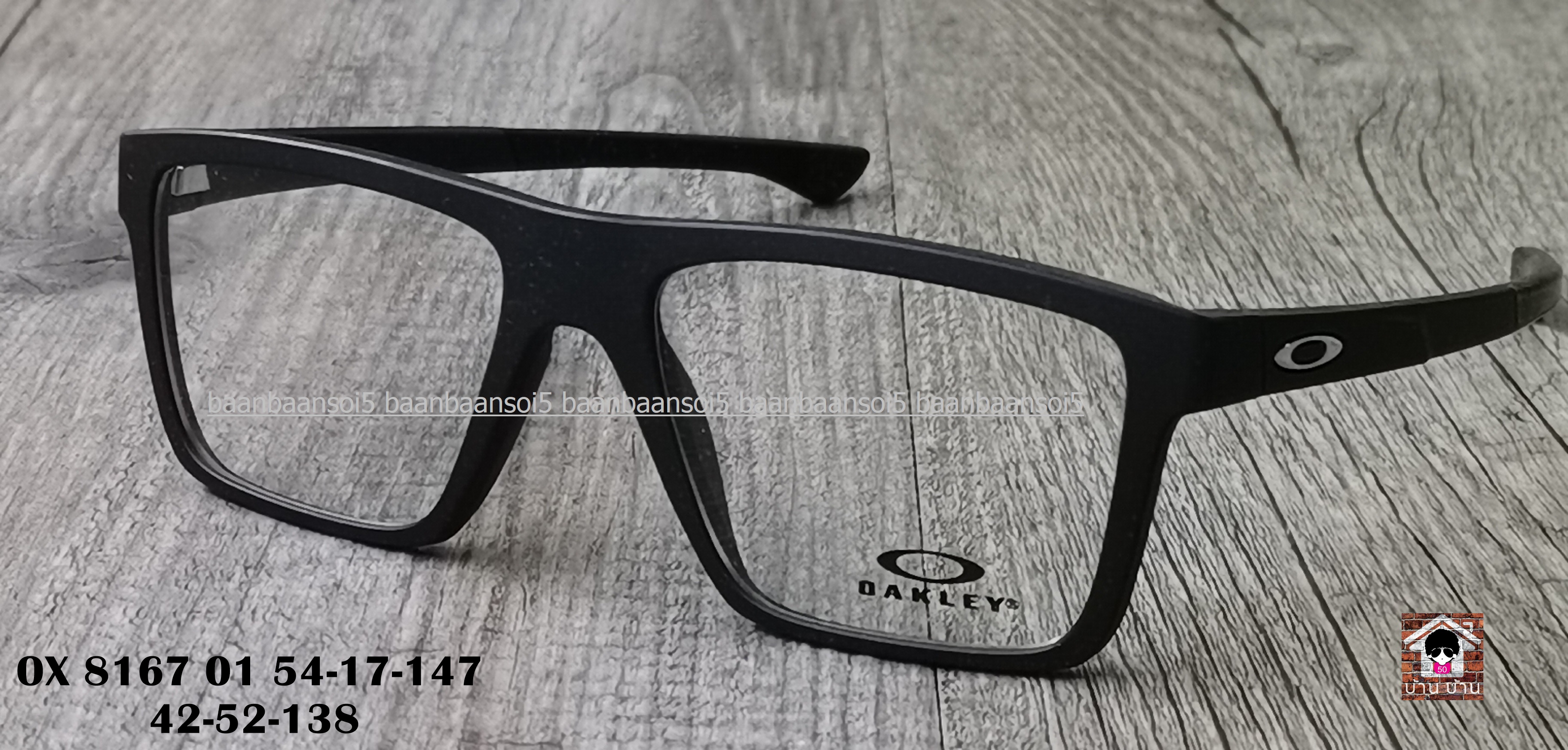 Oakley OX8167-01 Volt Drop Satin Black โปรโมชั่น กรอบแว่นตาพร้อมเลนส์ HOYA ราคา 4,500 บ