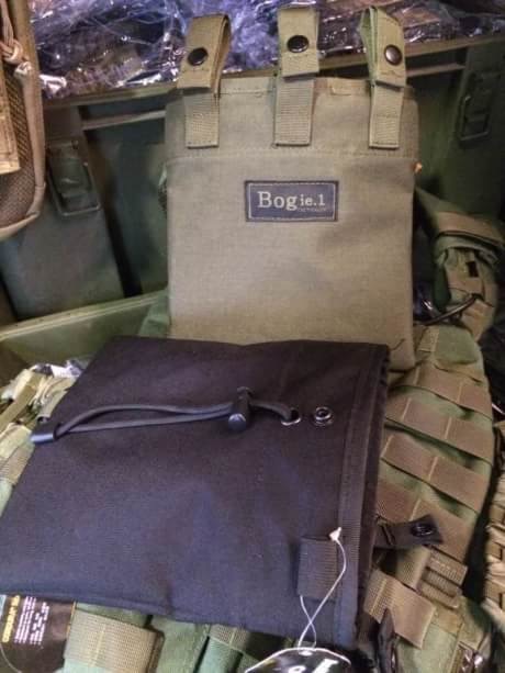 New.ถุงทิ้งแมกกาชีน ร้อยเข็มขัด สีดำ กับ เขียว ผ้า CORDURA แท้ 100% ราคาพิเศษ