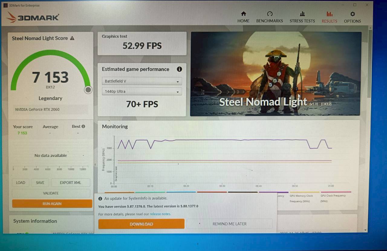 RTX 2060 GDDR6 12GB 192bit ประกัน 2 เดือน