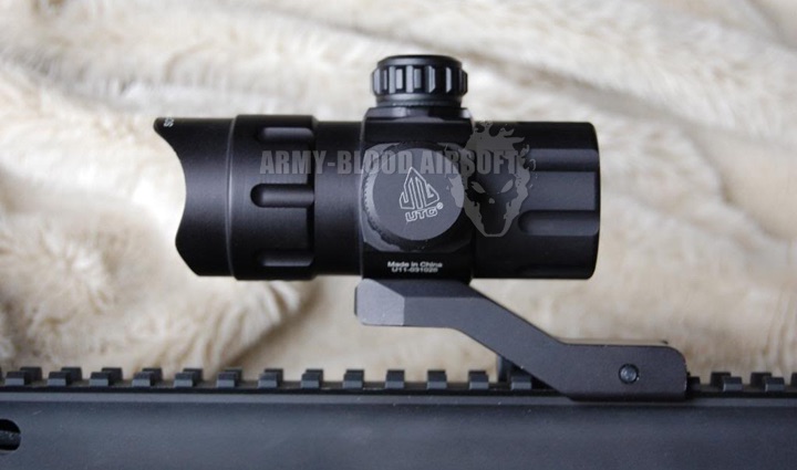 New.UTG 4.2" ITA Red/Green CQB Dot with QD Mount, Riser Adaptornex ราคาพิเศษ
