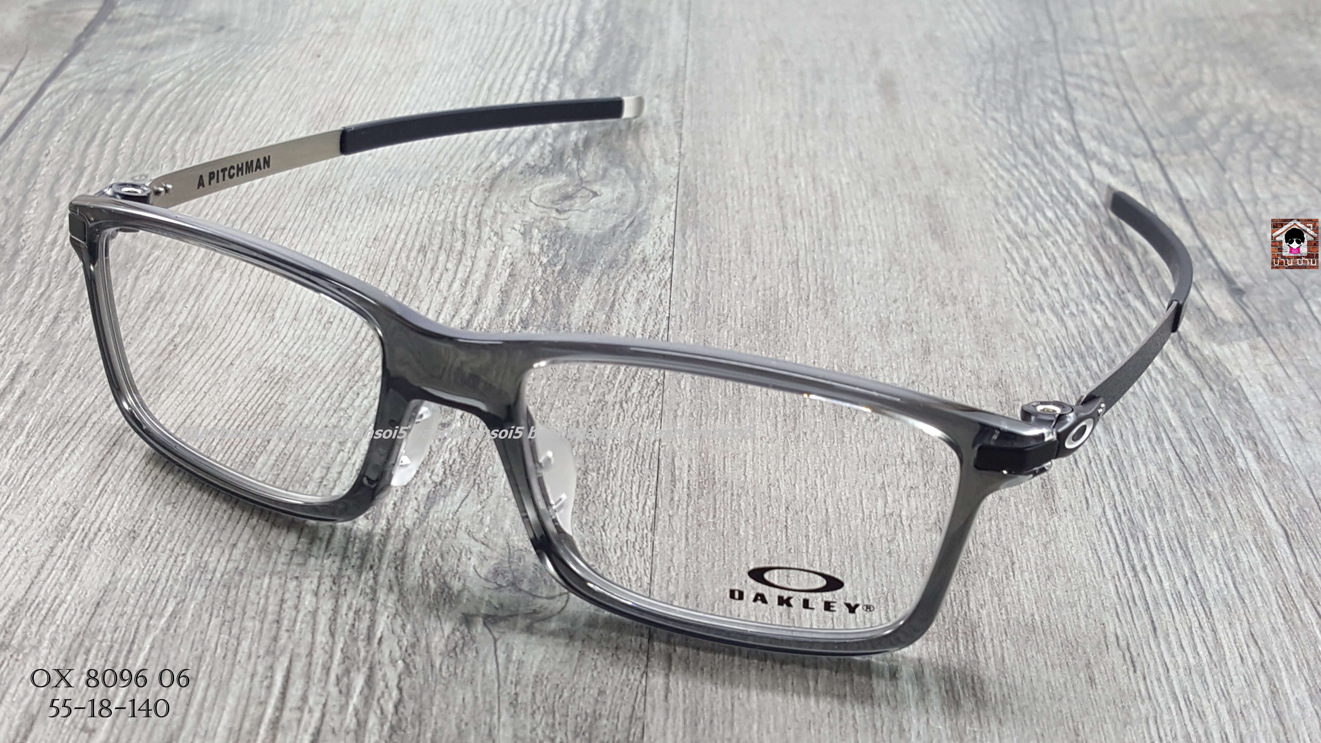 OAKLEY OX8096-06 PITCHMAN (ASIA FIT) โปรโมชั่น กรอบแว่นตาพร้อมเลนส์ HOYA ราคา 5,100 บาท