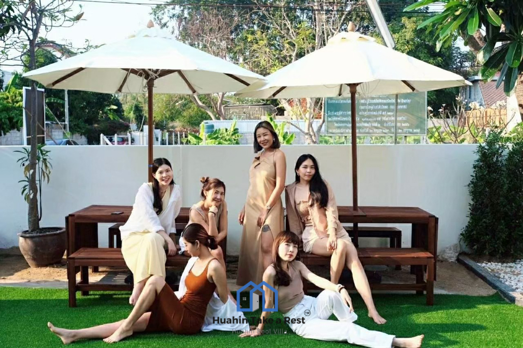 HR15041 บ้านพักหัวหิน บ้าน Miami Beach Villa