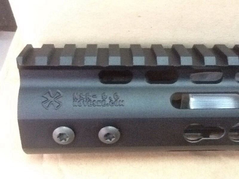 New.Noveske NSR 9" Rail Handguard KeyMod inter-locking rail system (BK)prev next ราคาพิเศษ