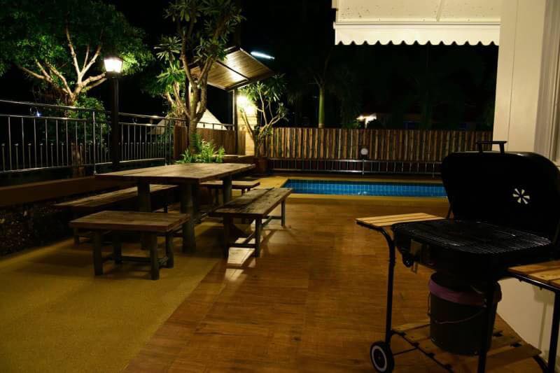 HR2018 บ้านพักชะอำ บ้านวันใส คาราโอเกะ สระว่ายน้ำส่วนตัว