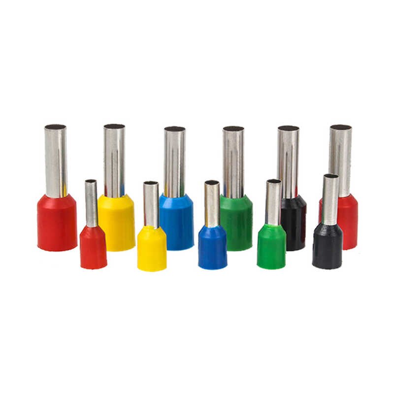 ข้อต่อย้ำปลายสาย แบบเดี่ยวหุ้ม สีดำ LT250016 KENION ใช้กับสายไฟ 25 sq.mm ( 50 ตัว/ห่อ )