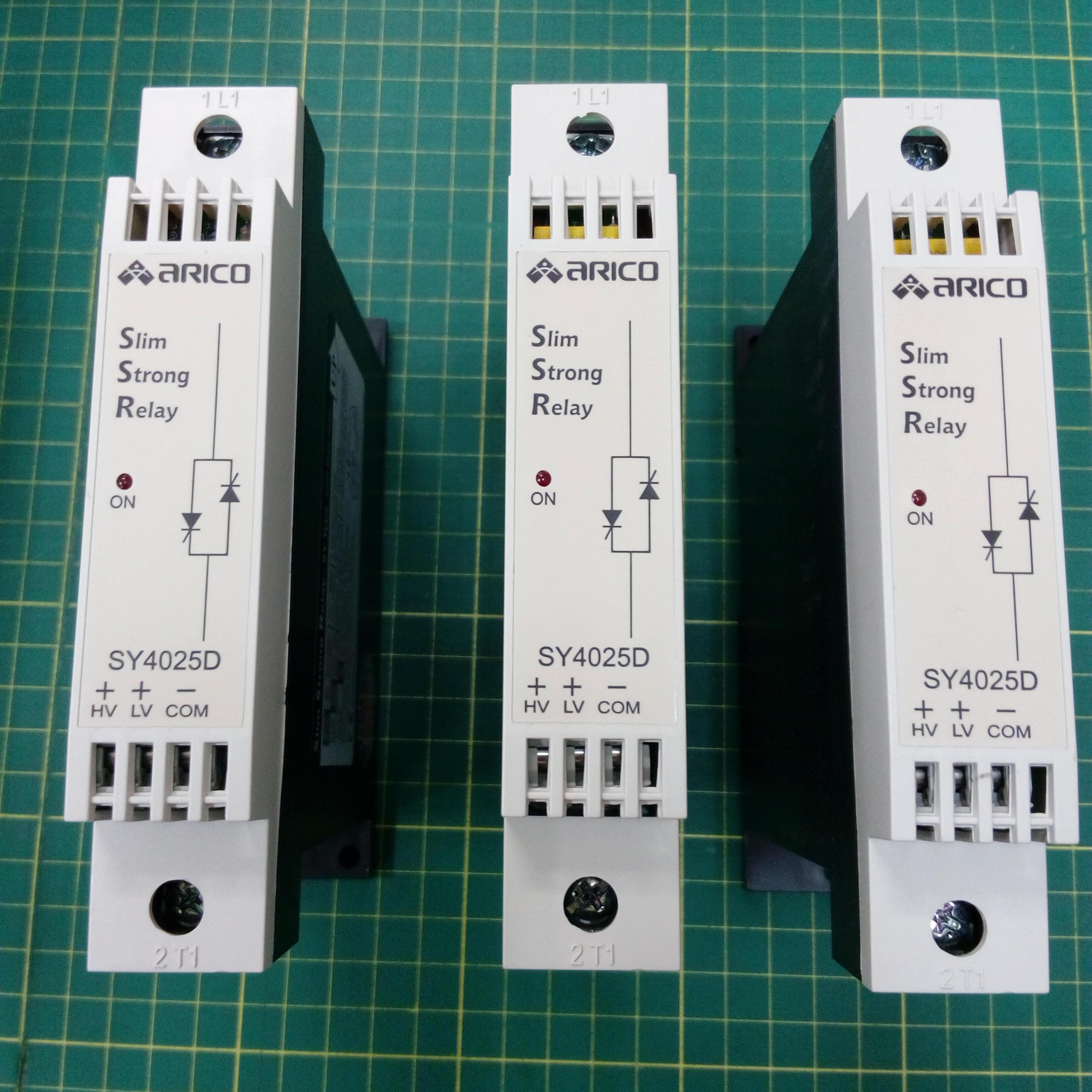 โซลิดสเตต SOLID STATE RELAY ARICO SY4025D ทนกระแส 25A 380V