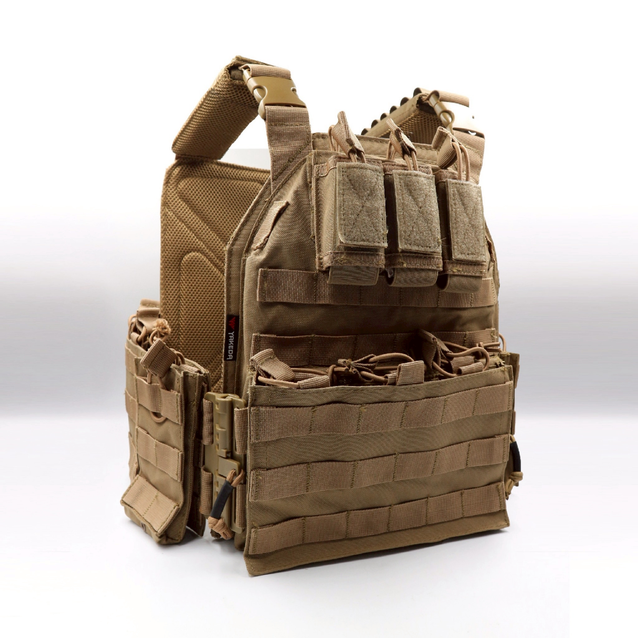 New. เสื้อเกราะ Swat Vest V3 ( Swat Vest V3 Quick Release Plate Carrier ) 💥 ผลิตจากผ้า 1000D กันน้ำ 💥 Quick Release มาพร้อมระบบปลดไว 💥 ระบายอากาศได้ดี ไม่อับชื้น 💥 Free size ปรับขนาดได้สะดวก ปรับรอบอกได้สูงสุดถึง 48 นิ้ว