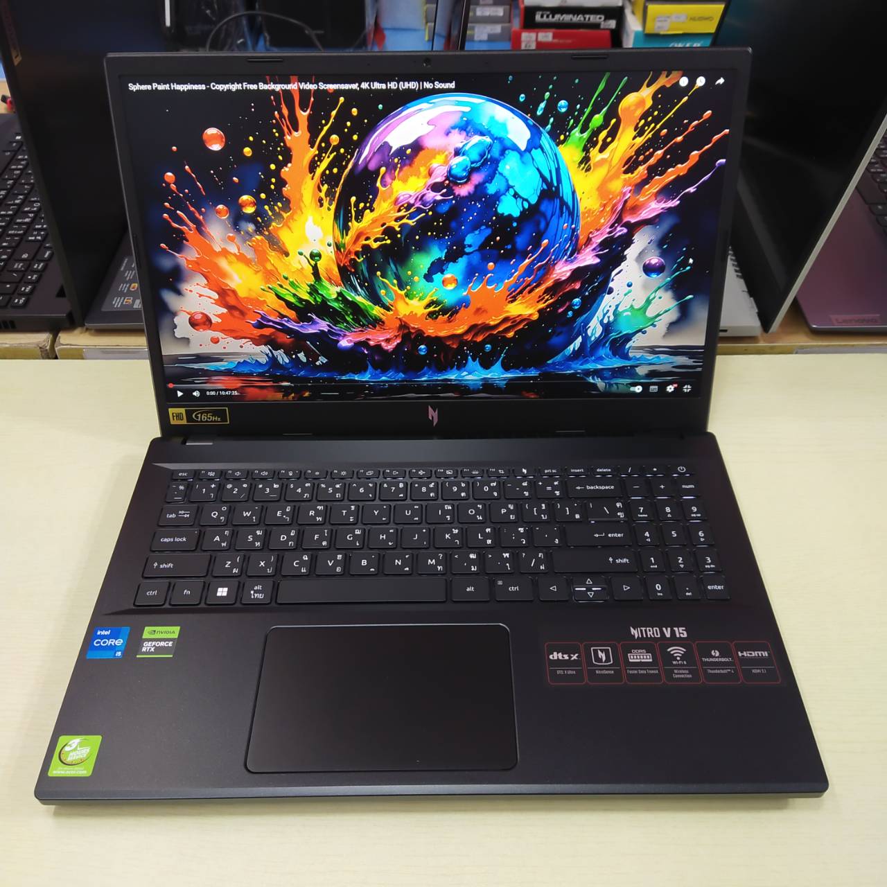 ACER NITRO V15 ANV15-51-50UV สภาพเครื่อง 100% ไร้ริ้วรอย (ประกันศูนย์ Onsite 20/11/2027)