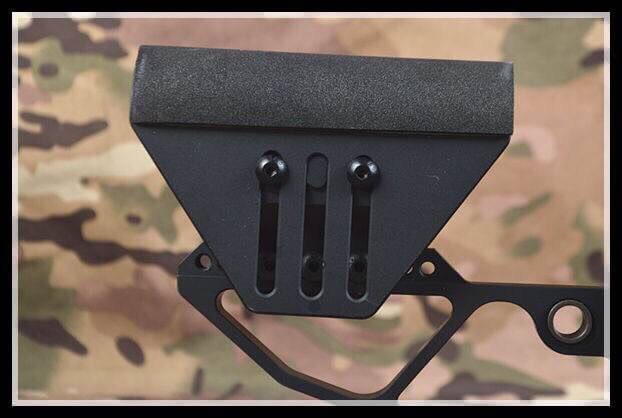 New.XLR TACTICAL BUTTSTOCK For M4 (Silver) ราคาพิเศษ