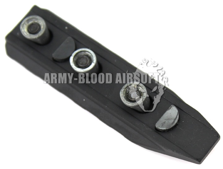 KAC URX 4 5-slot Rail Panel Keymod Five Slot Rail (BK)prev next