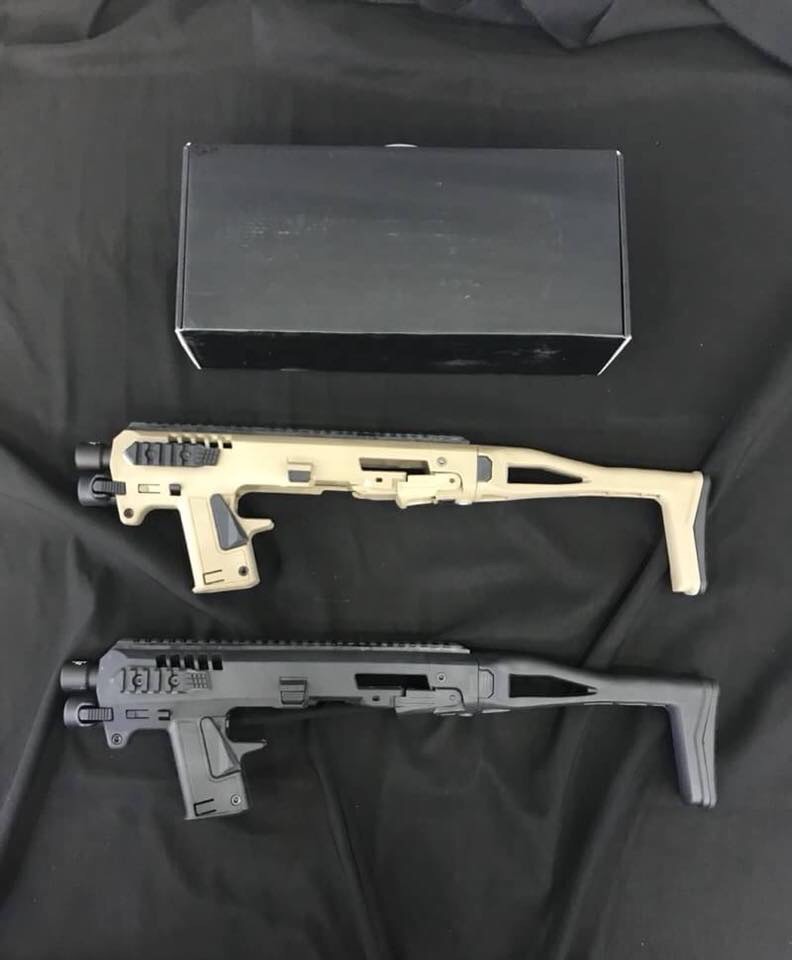 New.Micro roni for Glock ชุด advance kit มีไฟฉายมาพร้อม สำหรับ ปืนสั้น GLOCK17 , 19 , 23 , 25 , 32 ราคาพิเศษ ติดต่อสอบถามสั่งซื้อได้ตลอด 24 ชั่วโมง ☎ K บอย 080-5946344 หรือติดตามเราได้ที่แฟนเพจ 〓Line@ :@bkkboy (ใส่ @ ด้วยนะครับ) 〓Line id :bkkboy080