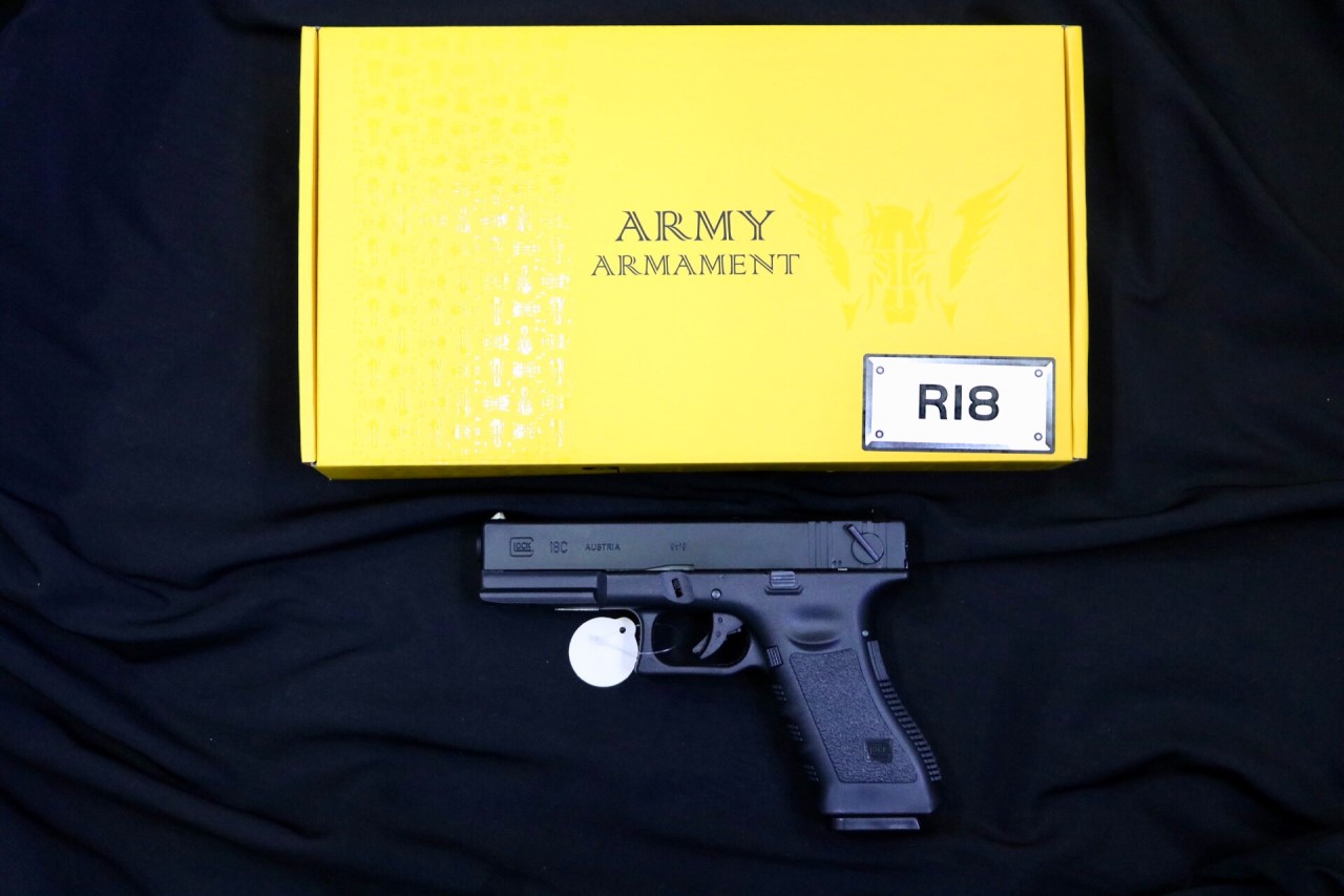 Re-Stock Army Armaments R18 ดำ เขียว ทราย ราคา: 2,800 บาท R32-1 R32-2 ราคา: 3,200 บาท R29 ดำ ราคา: 2,800 บาท
