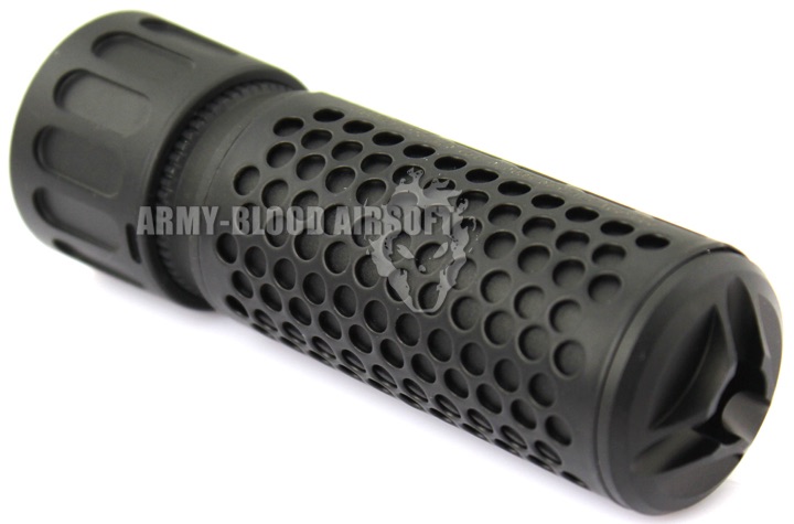 Knight's Armament QDC CQB Barrel Extension KAC 556 QDC CQB Airsoft Dummy Quick Detach Suppressor (CQB Length,BK)prev next