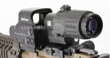New.EOTech Holographic Hybrid Sight I EXPS3-4 W/ G33 STS Magnifier สีดำ สีทราย ราคาพิเศษ