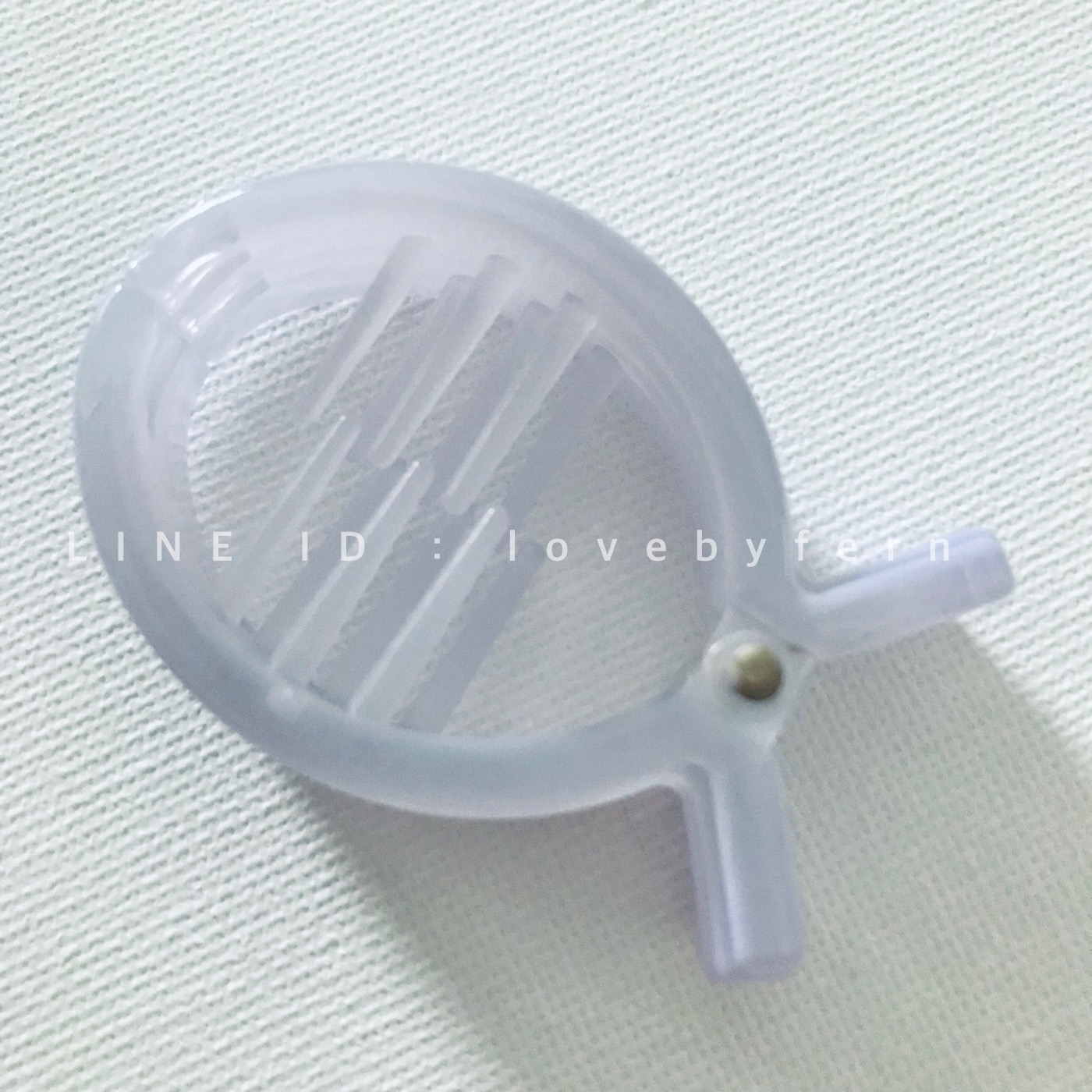 กิ๊บหนีบเกาหลีทรงกลม กิ๊บหนีบปลา สีเจลลี่ม่วง สวยหวานๆ ขนาด 5 x 2.3 cm สำหรับรวบผมปกติ-หนามาก หนีบแน่น ไม่บาดผม #MadeinKorea #กิ๊บเกาหลี #lovebyfern