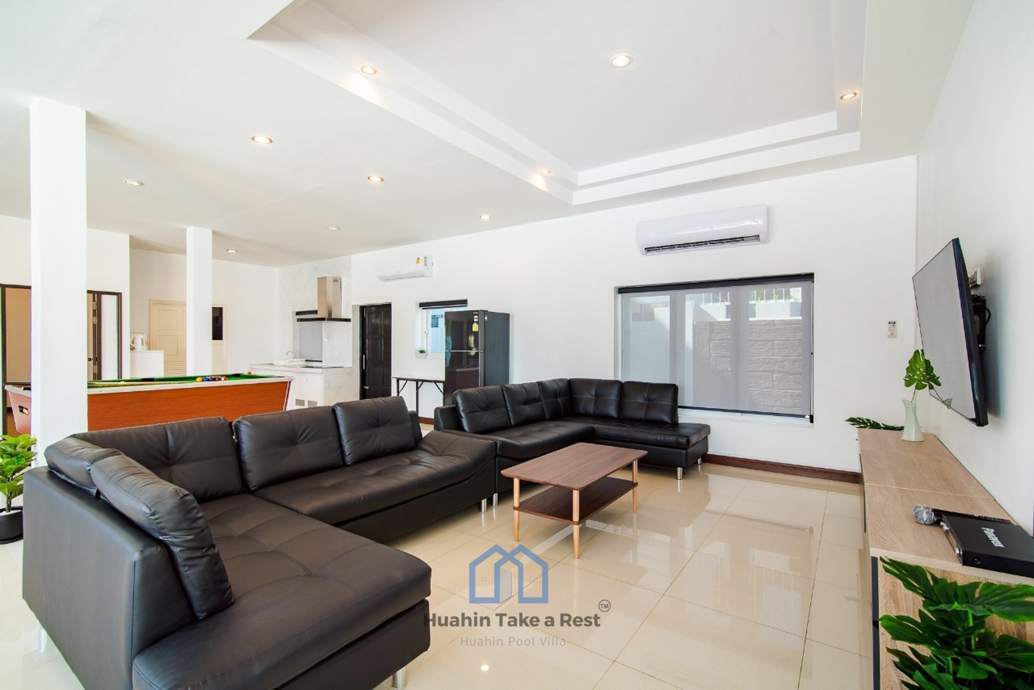 HR15036 บ้านพักหัวหิน บ้านวี วิลล่า เนียร์บีช