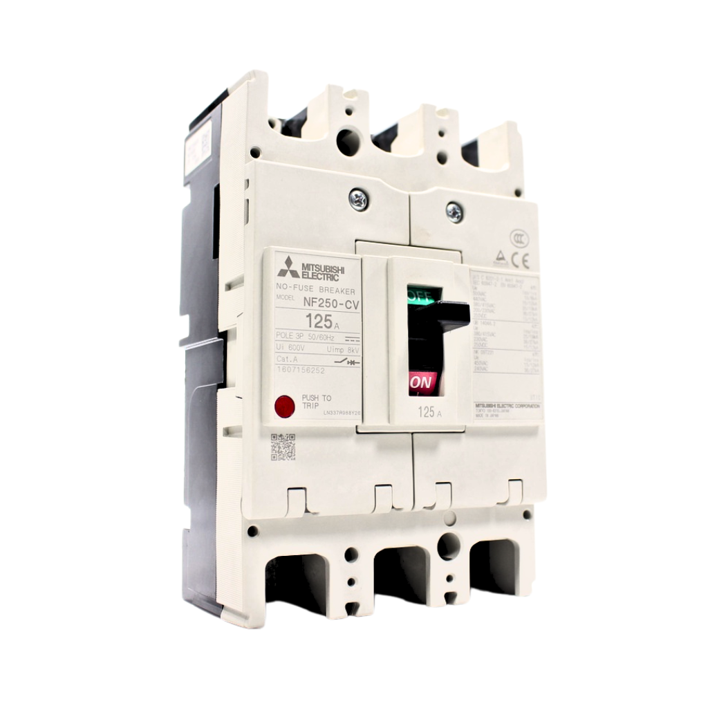 เบรกเกอร์ NF250-CV 3P 125A มิตซูบิชิ MCCB MITSUBISHI NF250CV 125A 3P