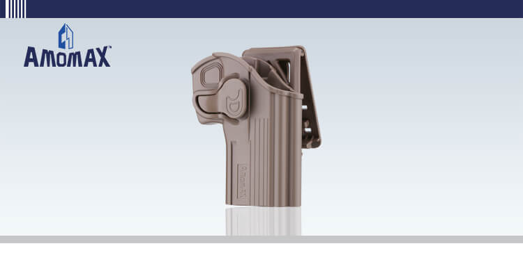 ซองปืน ยี่ห้อ Amomax ของปืน CZ 75D Compact ปืนรุ่นที่ใส่ได้ CZ 75D Compact ใน1ชุด มีซองปืน ราคา 900บาท