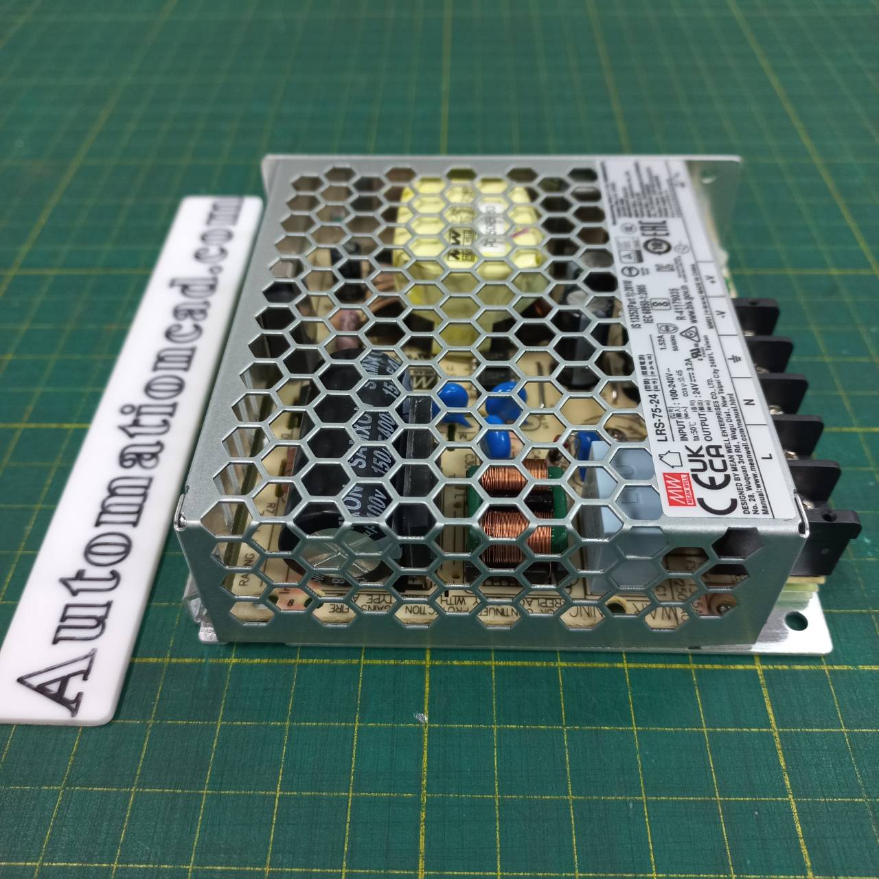 POWER SUPPLY LRS-75-24 MEANWELL พาวเวอร์ซัพพลาย 3.2A 24VDC