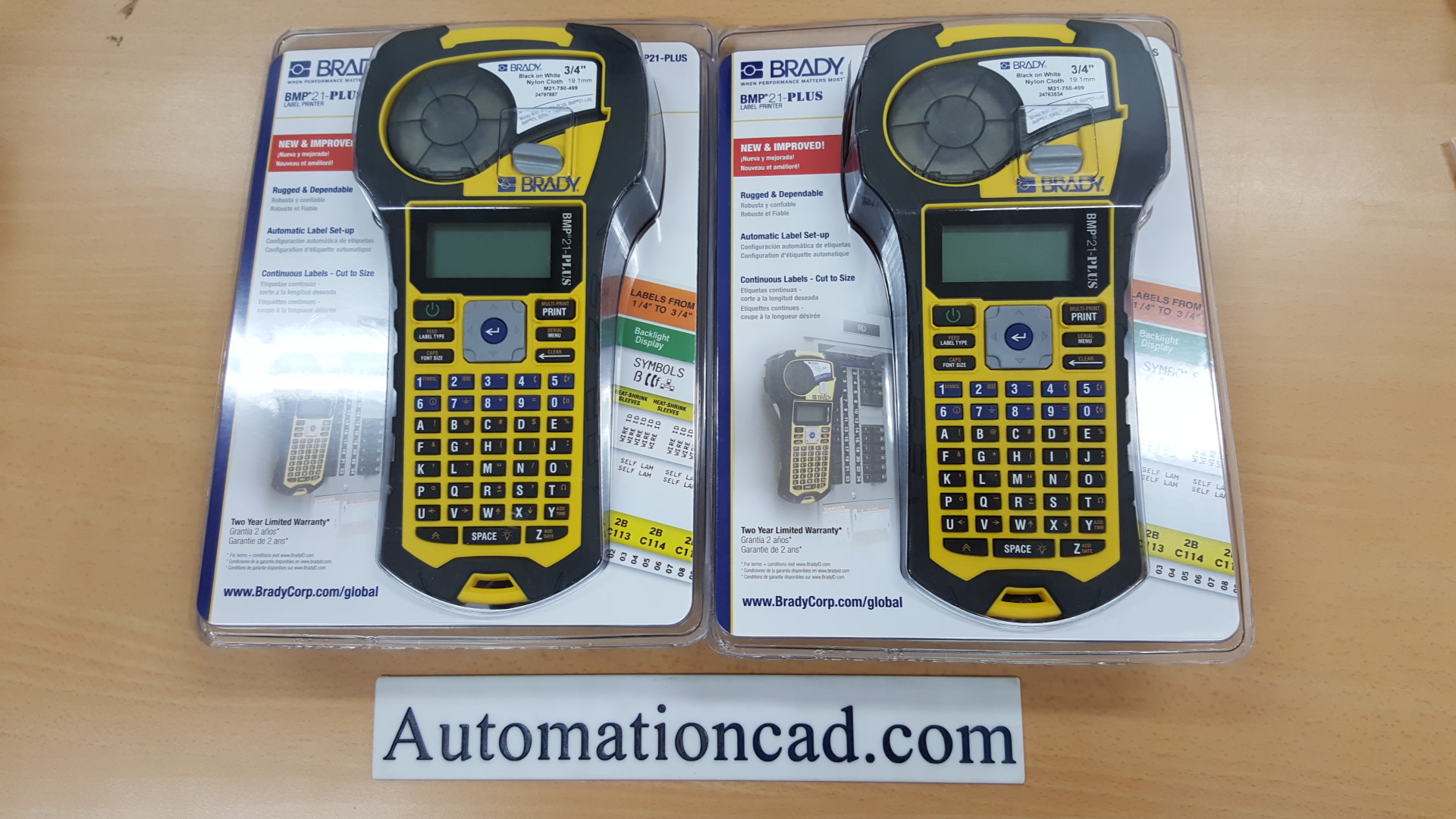 เครื่องพิมพ์สติ๊กเกอร์ BRADY BMP21-PLUS - BRADY LABEL PRINTER