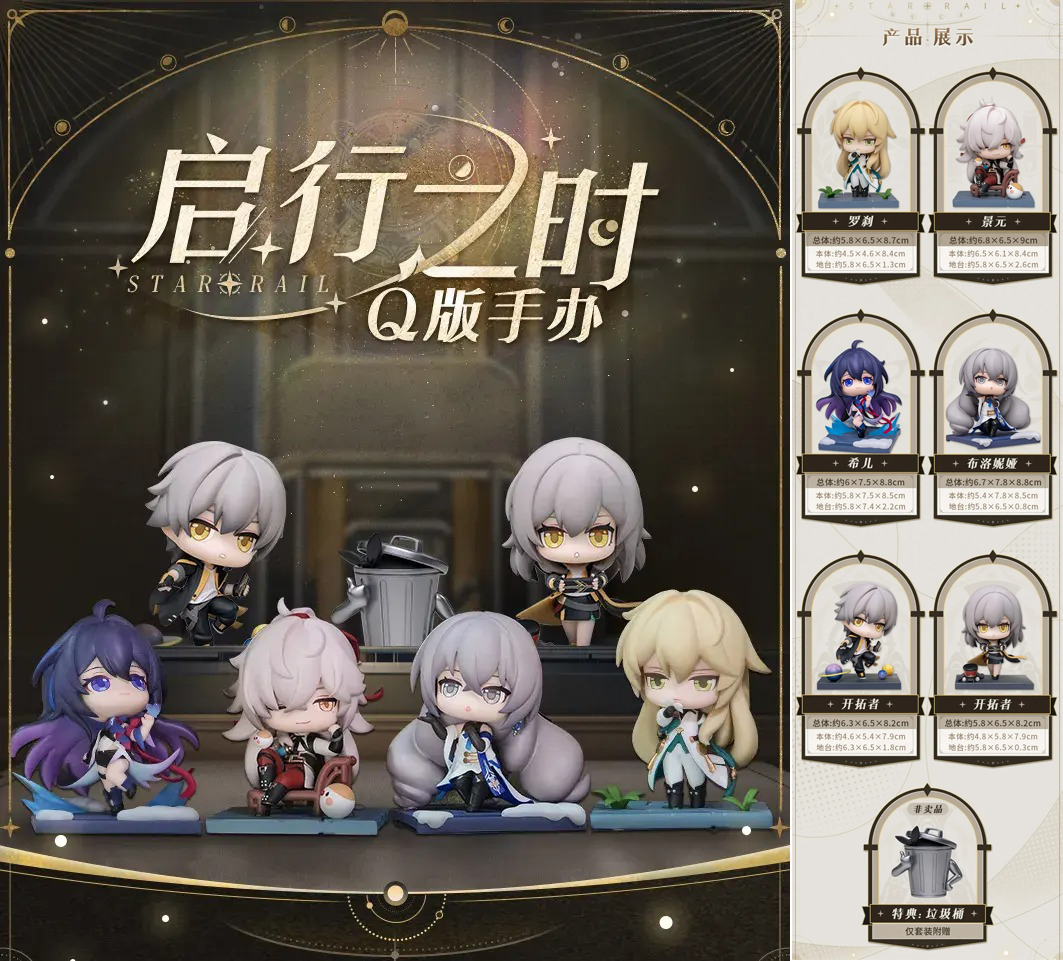 เปิดจอง : Honkai: Star Rail Time of Departure Mini Figure