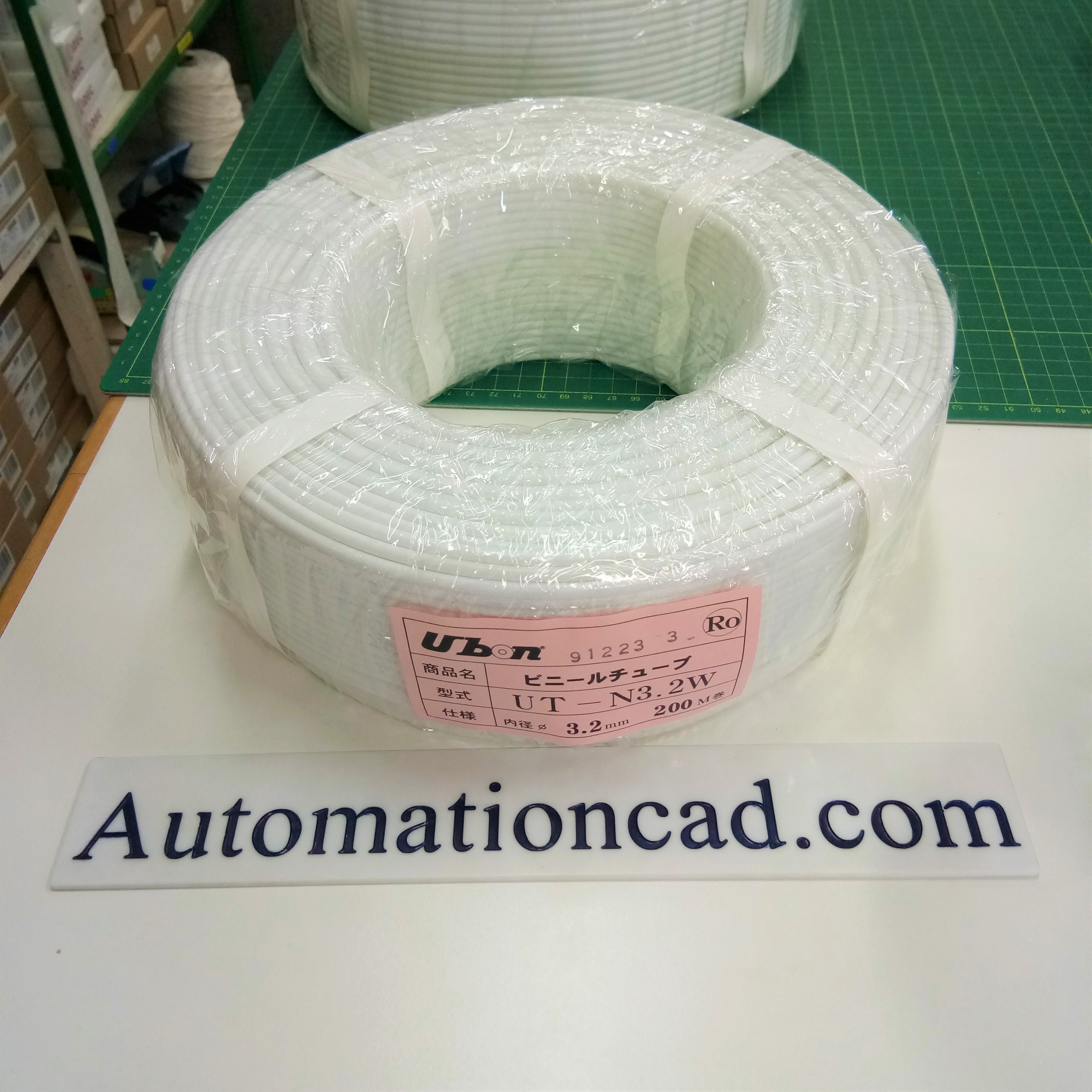 PVC TUBE จากญี่ปุ่น UBON ขนาด 3.2 mm. ใช้ได้กับสายไฟขนาด 1.0 mm²