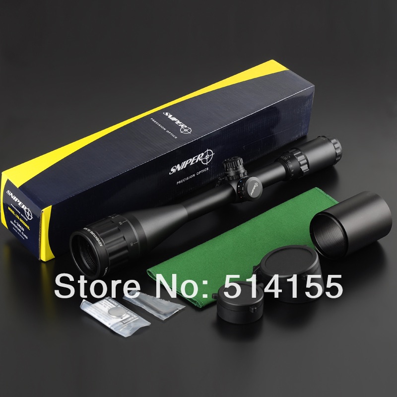 Telescopic sight SNIPER 6-24X50 Reflex Sight gun sight riflescopes LLL night vision scopes for hunting FreeShipping