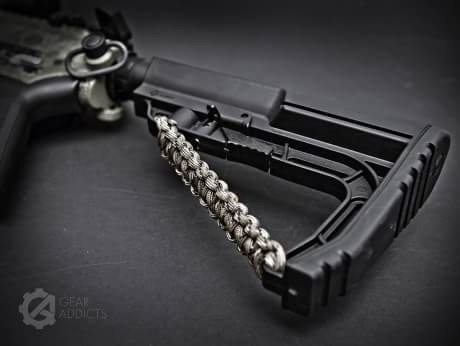New.สินค้าขายดี พานท้าย M4 / M16 ใช้กับปืนจริง MFT Battlelink Minimalist Stock Review สีดำ สีทราย ราคาพิเศษ