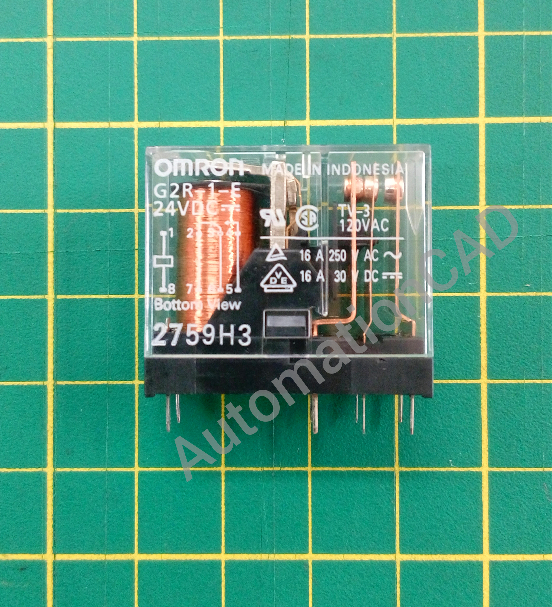 RELAY OMRON LED G2R-1-E-24VDC มี 1 CONTACT