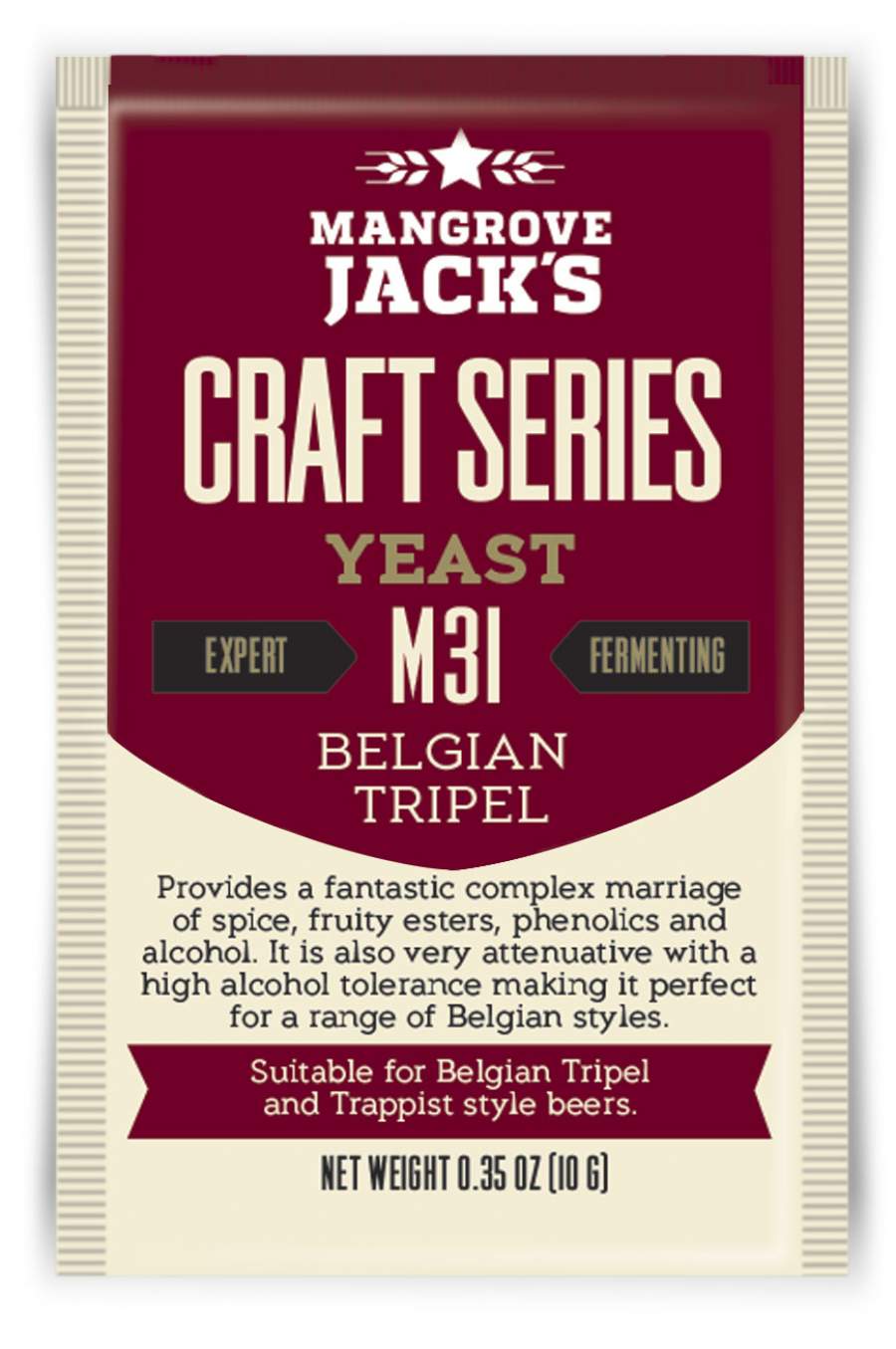 Belgian Tripel M31 10gx12 packs