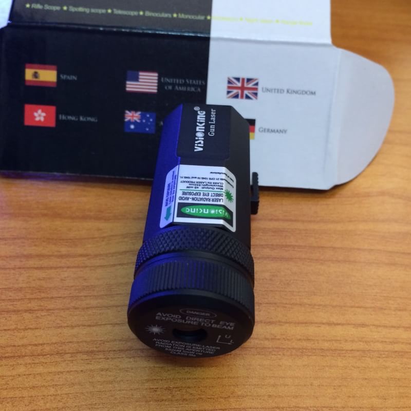 New.เรเซอร์เขียว Visionking ทนแรงรีคอยปืนจริงๆได้ตัวเป็นโลหะ เเสงเรเซอร์มองเห็นในตอนกลางวันได้ดี ราคาพิเศษ