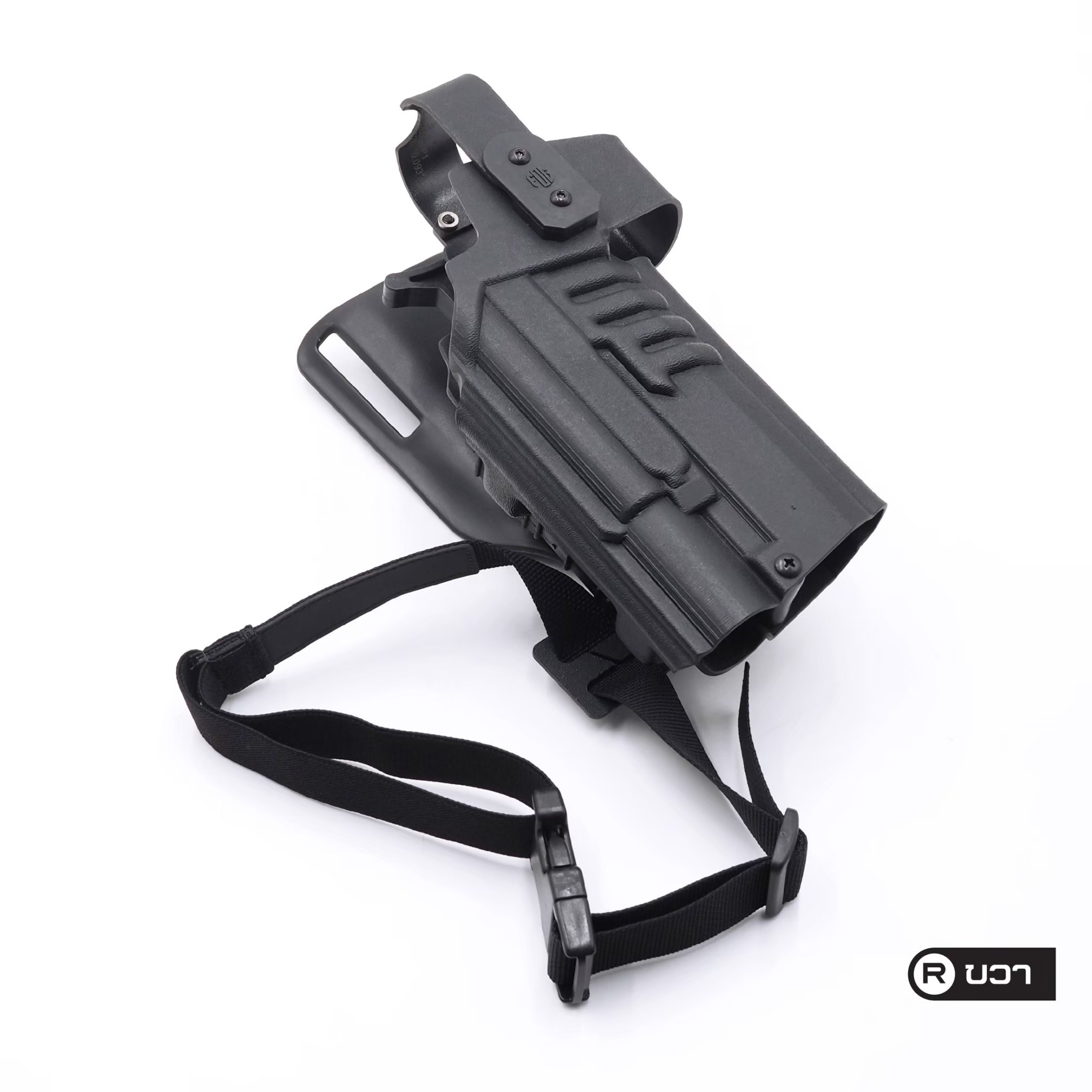 New. FogGear Universal Surefire X300 Kydex Holster 🌀 ซองผลิตจาก Kydex เกรดคุณภาพ 🌀 ซองปลดล็อคนิ้วโป้ง ใช้งานง่าย 🌀 ซองใช้ได้หลากหลายรุ่นเฉพาะที่มีรางจับไฟฉายได้เท่านั้น เช่น G17/G19/G34/SIGP320/Colt1911(ราง)/HKvp9/S&W M&P9/Beretta9