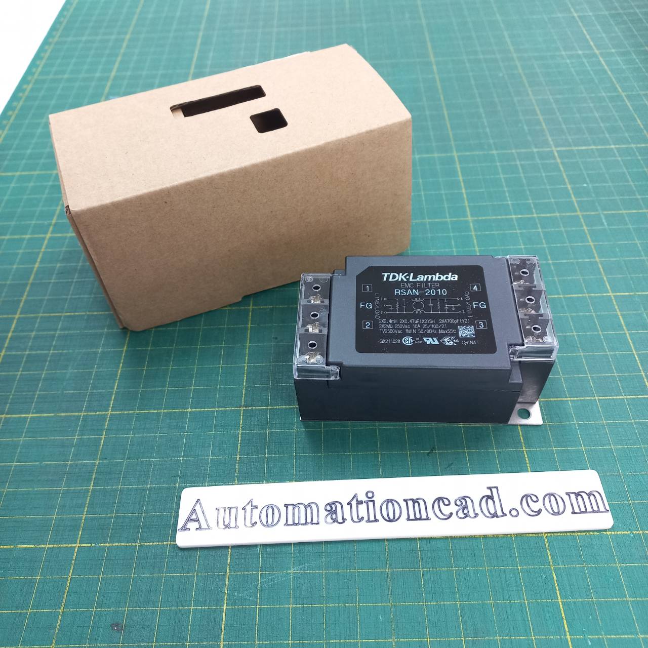 NOISE FILTER TDK-Lambda รุ่น RSAN-2010 10A 250VAC 50/60Hz