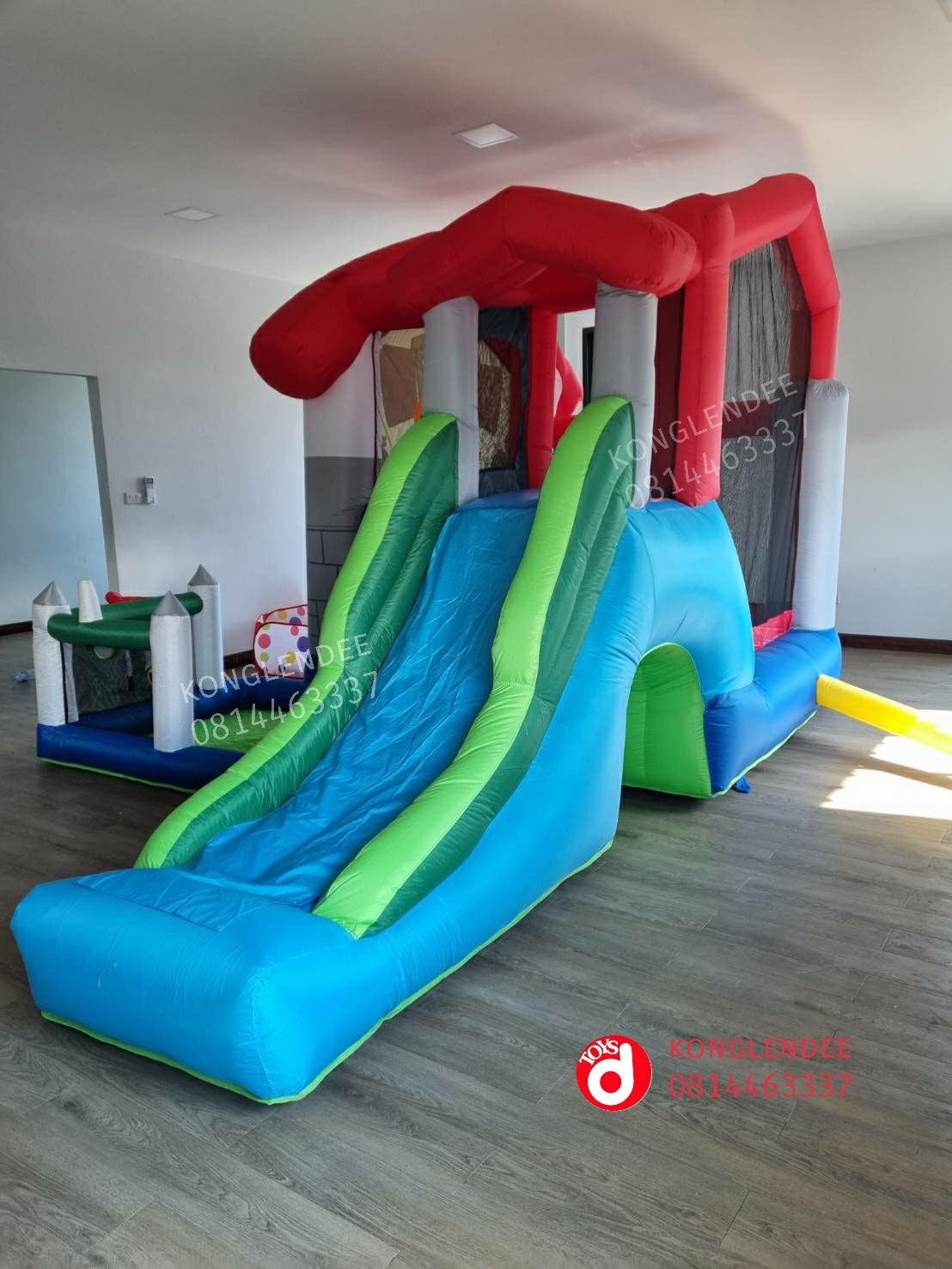 บ้านเป่าลมสไลด์เดอร์