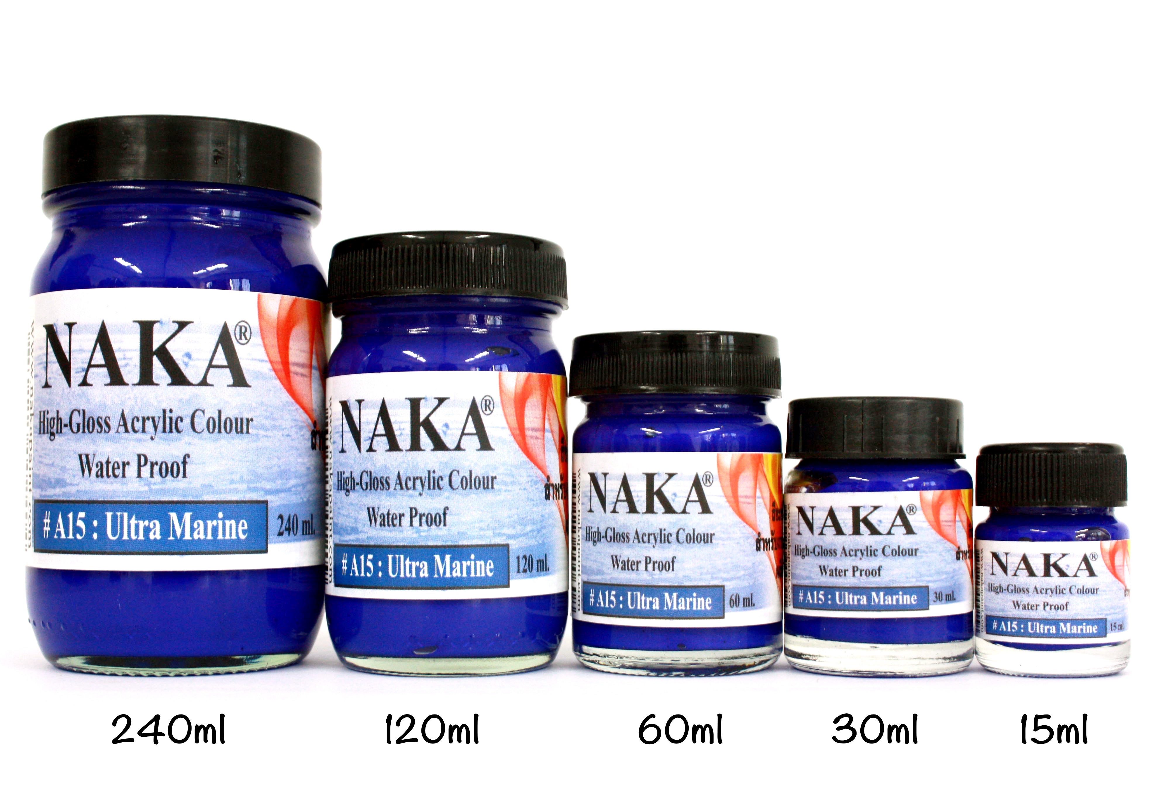 A15 สีอะคริลิค Ultra Marine 60ml