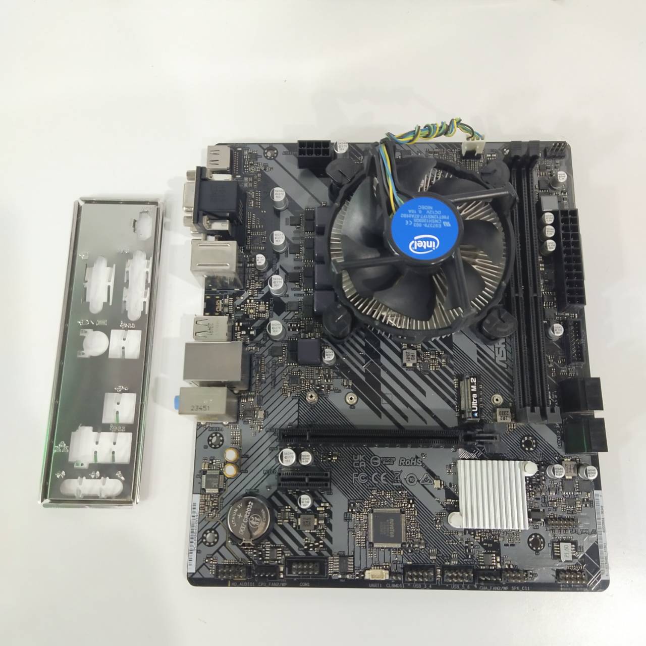 CPU + M/B CPU Core i3 - 10100 3.60Ghz M/B ASROCK H510M-HDV (1200) M/B ประกัน Advice 21/05/2027
