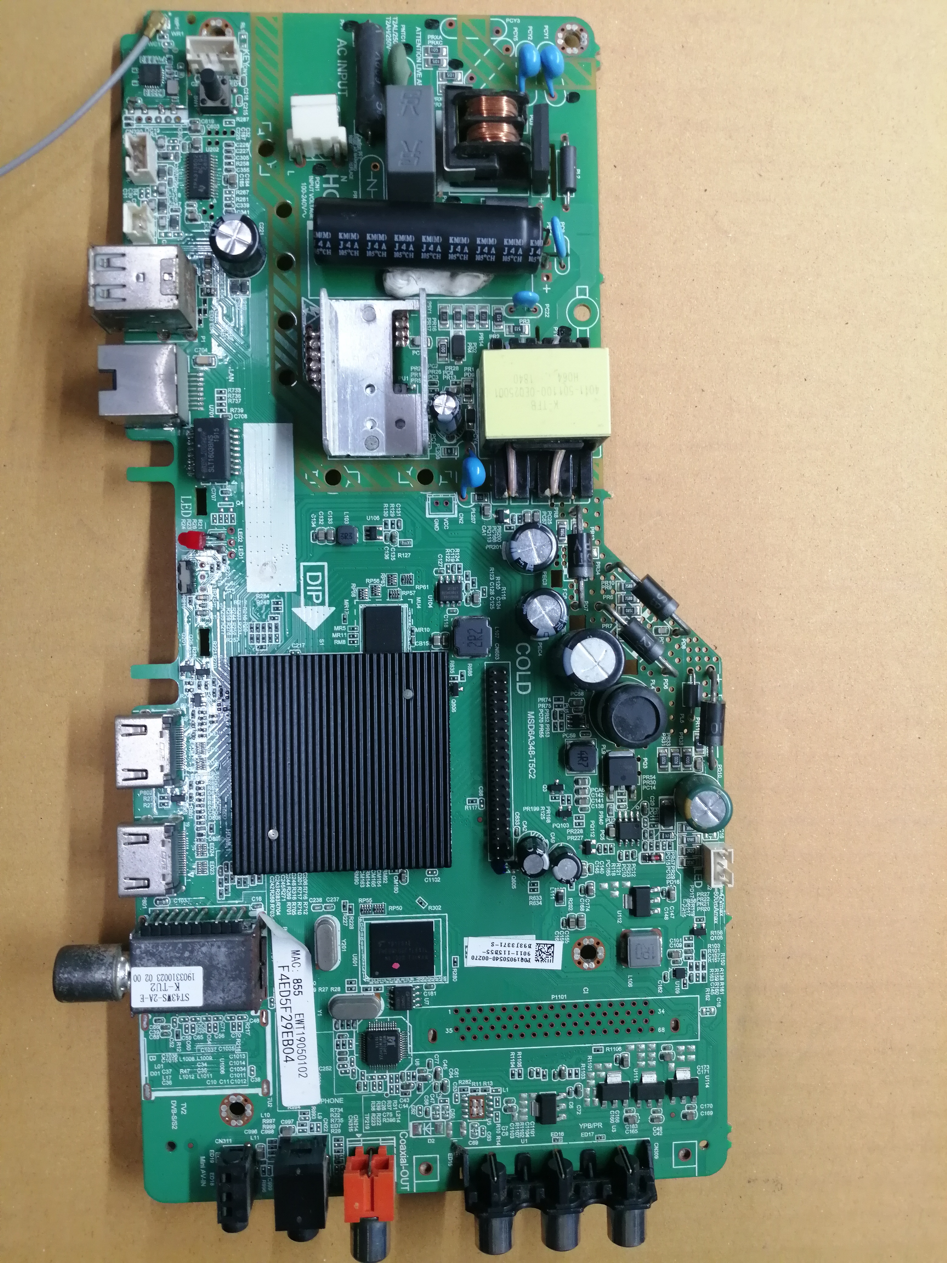 เมนบอร์ดฟิลลิปส์ 32PHT5853S.MSD6A384-T5C2