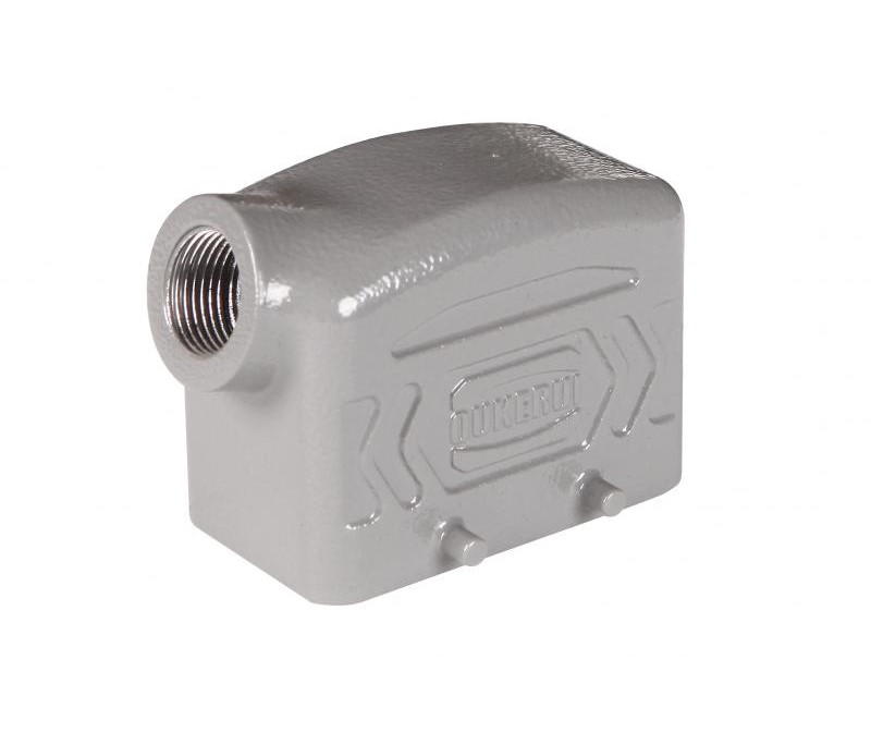 HOOD H10B-SK-4G สายออกข้าง 4 ขา Lock เปลือก CONNECTOR ปลั๊ก สัญญาณ อุตสาหกรรม - SOCKET