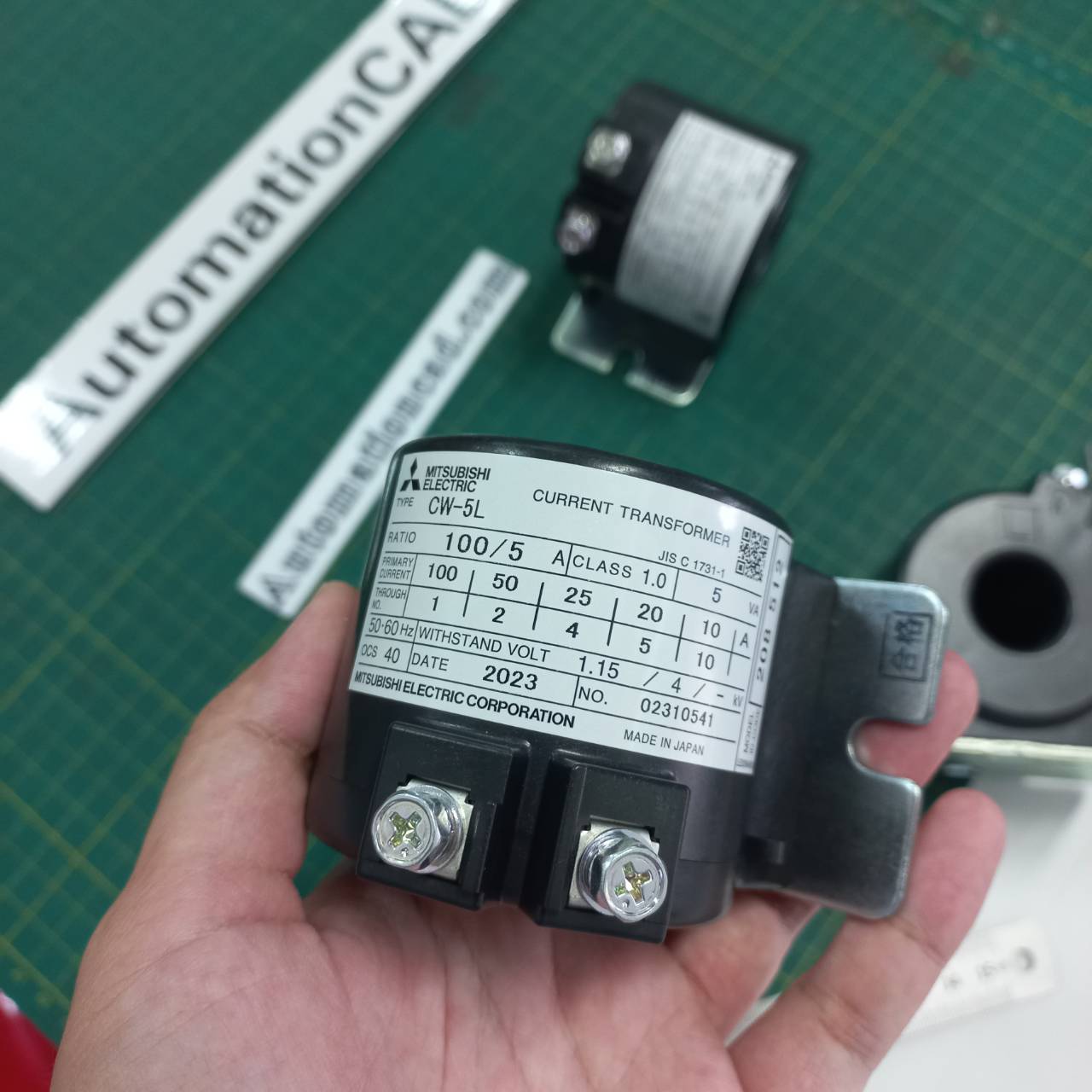 Current Transformer MITSUBISHI CW-5L หม้อแปลงกระแสไฟฟ้า 100/5A