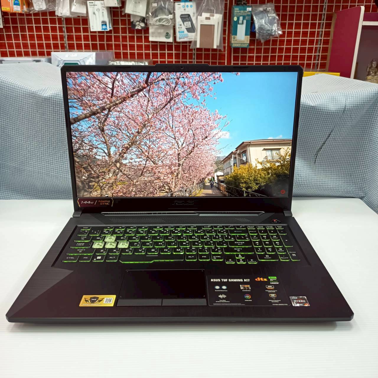 ASUS TUF GAMING A17 FA706NFR-HX016W สภาพเครื่อง 85% ประกันศูนย์ 29/03/2027